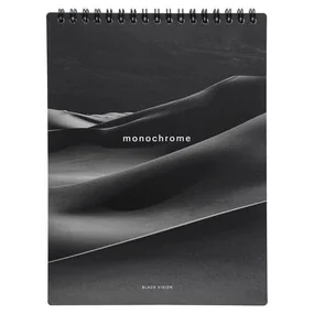 Блокнот Be Smart Dune, 156х207 мм, 80 л, клетка, мягкий переплет, спираль, бархан