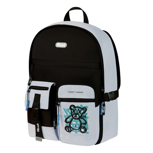 Рюкзак Frst F-Teens Street Fashion 40х28х15 см 1 отделение 7 карманов уплотненная спинка 4100₽