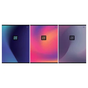 Тетрадь 48л., А4, клетка BG Monocolor. Gradien