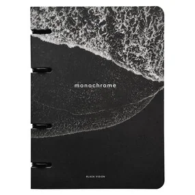 Тетрадь общая, Be Smart, 155х212 мм, 80 л., клетка, кольцевой механизм, картон, Dune, волна