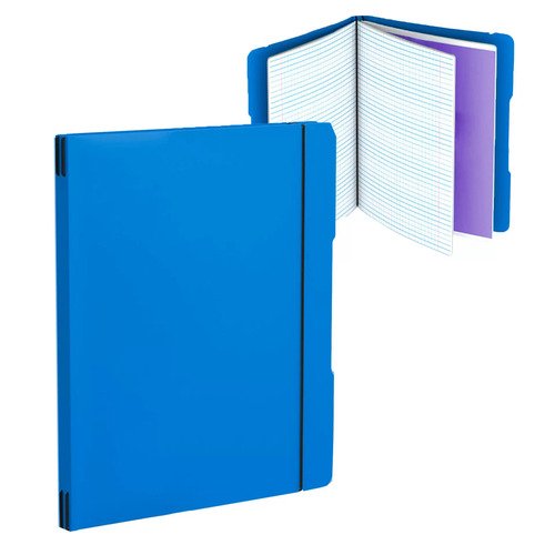 Комплект из 2-х тетрадей А4 по 48л, 70г., клетка, Васильковый