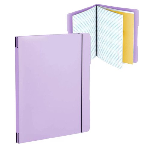 Комплект из 2-х тетрадей А4 по 48л., 70г., клетка, Лавандовый