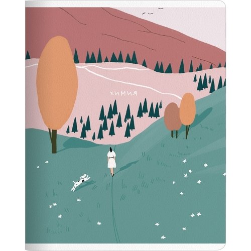 Тетрадь общая ученическая Be Smart 165х203мм 48л клетка мягкий переплет скрепка химия 140₽