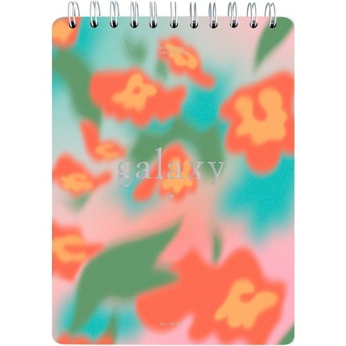 Альбом для рисования Be Smart 156х207мм 45л мягкий переплет спираль 190 гм2 Aurora галактика 370₽