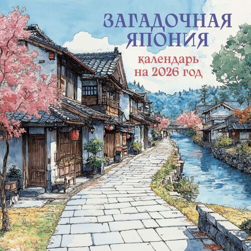 Загадочная Япония Календарь настенный на 2026 год 350₽