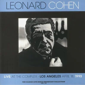 Leonard Cohen - Live At The Complex, 1993 (Blue Marbled) LP