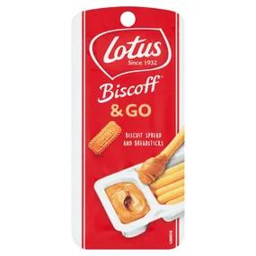 Палочки + паста Lotus Biscoff & go 45г