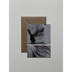 Открытка с шелковым покрытием ISKVSSNO Настоящее невидимо