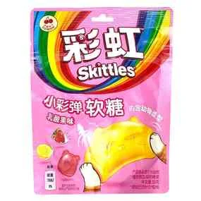 Жевательный мармелад Skittles со вкусом фруктов с молоком, 50 г