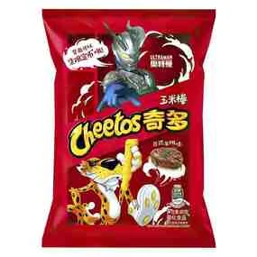 Кукурузные чипсы Cheetos Japanese Steak со вкусом японского стейка, 90 г