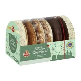 Нюрнбергские пряники на облатке Wicklein, ассорти, 200 г