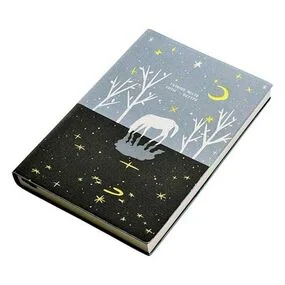 Ежедневник датированный Infolio Nightfall 2026, 140x200 мм, 320 страниц, мягкий переплет, полускрытая спираль