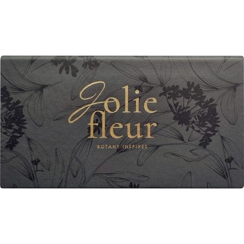 Еженедельник датированный 2026 Infolio 160x90 мм 128 стр мягкий переплет Fleur черный 800₽