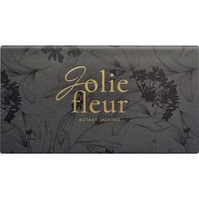 Еженедельник, датированный 2026, Infolio, 160x90 мм, 128 стр., мягкий переплет, Fleur, черный