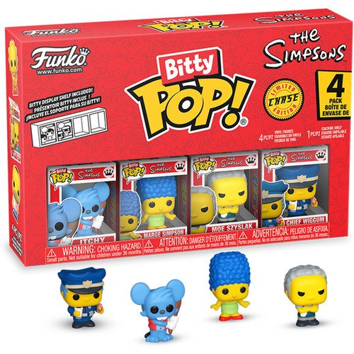 Набор Bitty POP The Simpsons Itchy 4PK 1990₽