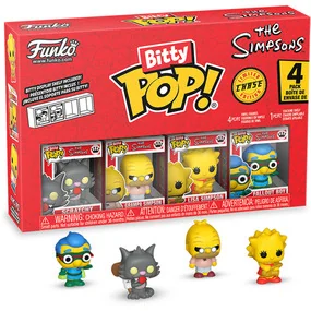 Набор Bitty POP: The Simpsons. Scratchy 4PK