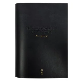 Ежедневник, датированный 2026, Infolio, 140x200мм, 352стр, мягкая, Cozy, черный