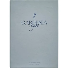 Ежедневник, датированный 2026, Infolio, 140x200мм, 352стр, мягкая, Garden, голубой