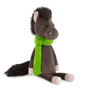 Мягкая игрушка Конёк Уголёк 20 см