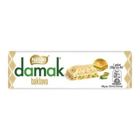 Шоколадный батончик Nestle Damak Baklava белый,30г