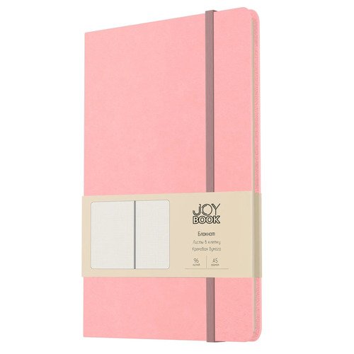Блокнот А5 135х213 96л Клетка Joy Book Персиковый пух 580₽