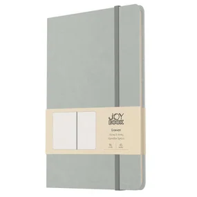 Блокнот А5, 135х213, 96л Joy Book 7Б. Иск. кожа. 70г/м2 Точка. Сахарный лед