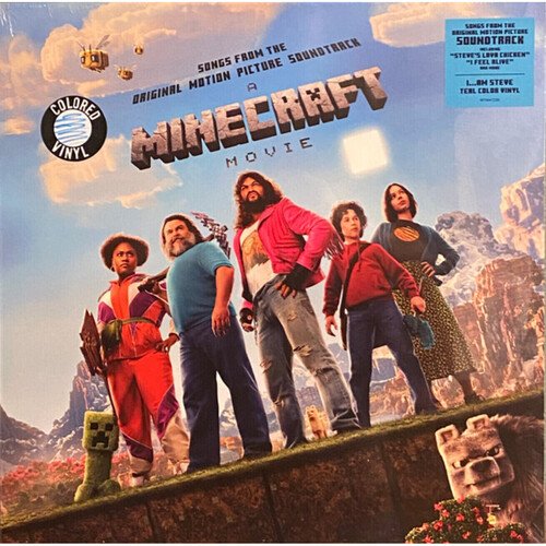 Виниловая пластинка OST - A Minecraft Movie Teal LP 5190₽