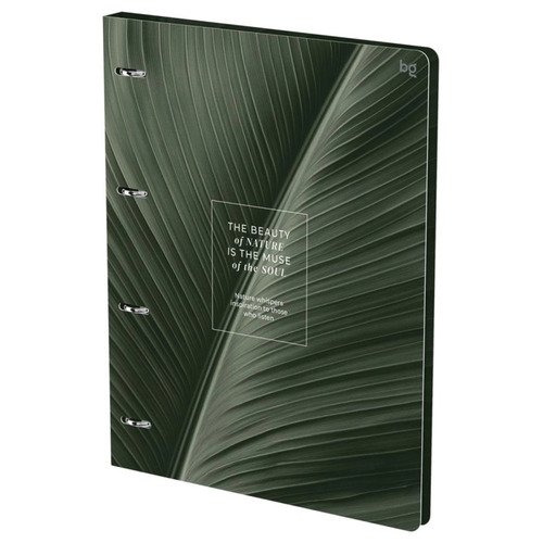 Тетрадь на кольцах А4 120л BG Nature картон матовая ламинация 650₽