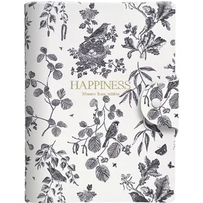 Ежедневник датированный 2026 14х20см 160л, на спирали Happiness