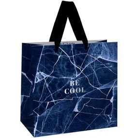 Пакет подарочный 20х20х10см Meshu Lake, фольга, матовая ламинация