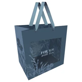 Пакет подарочный 23х18х10см Meshu Elegent, матовая ламинация