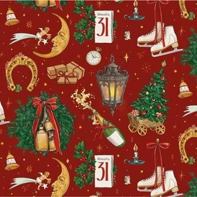 Бумага Новый год 31 декабря