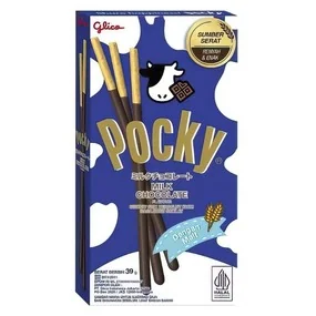 Pocky Палочки бисквитные Milk Chocolate со вкусом молочного шоколада 39г
