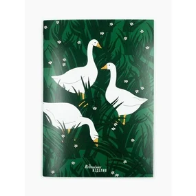 Тетрадь А5 Гуси (точка)