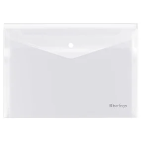 Папка-конверт на кнопке Berlingo No Secret, А4, 200мкм, матовая