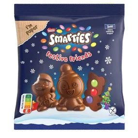 Шоколадная фигурка Nestle Christmas Smarties Festive Friends 65г