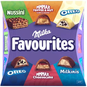 Конфеты Milka шоколадные Favourites 95г