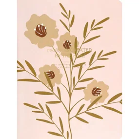 Тетрадь общая, Be Smart, 165x220 мм, 48 л., клетка, мягкий переплет, скрепка, April, букет