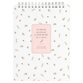 Блокнот, Be Smart, 156х207 мм, 80 л., клетка, мягкий переплет, спираль, April, белый