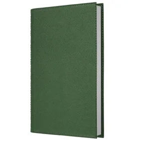 Ежедневник А6, Недатированный 152л, евроспираль. 70г/м2, клетка, Today, зеленый