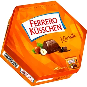 Конфеты шоколадные Ferrero Kusschen с фундуком 178г