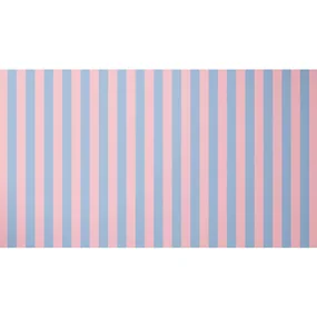 Упаковочная бумага O.PAPER O`Полоски розово-голубые