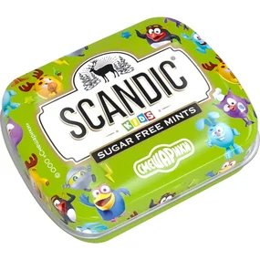 Конфеты драже Scandic без сахара со вкусом Яблоко, 14 г