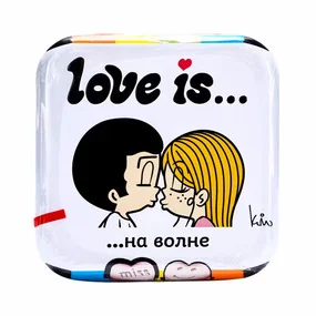 Драже Love is в форме сердца со вкусом арбуза, 20г