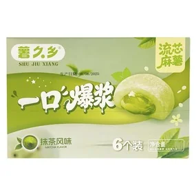 Моти ShuJiuXiang Liu Xin со вкусом чая матча, 156г