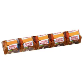 Конфеты шоколадные Ferrero Kusschen Riegel С фундуком, 44г