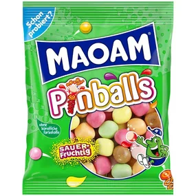 Конфеты жевательные Haribo Maoam Pinballs 200г