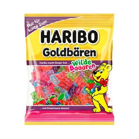 Мармелад кислый жевательный Haribo Limited Goldbären Wilde Bääären 175г