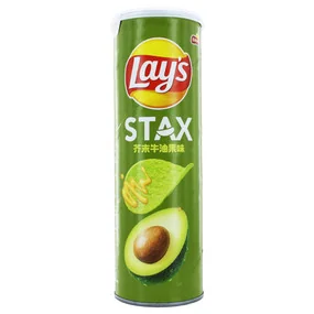 Чипсы Lay's Stax Avocado Mustard со вкусом Авокадо-Горчица 90г