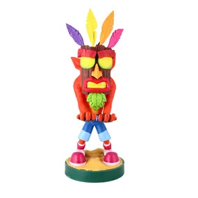 Фигурка-подставка Cable Guys Crash Bandicoot Aku Aku